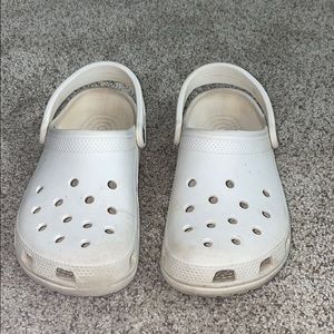 White Crocs